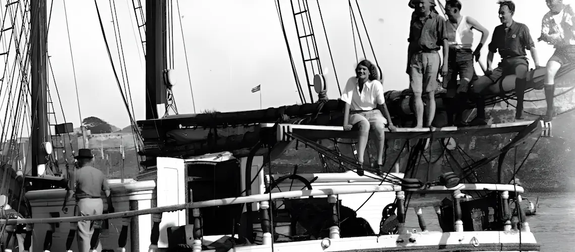 Historic Wanderwell expedition film footage