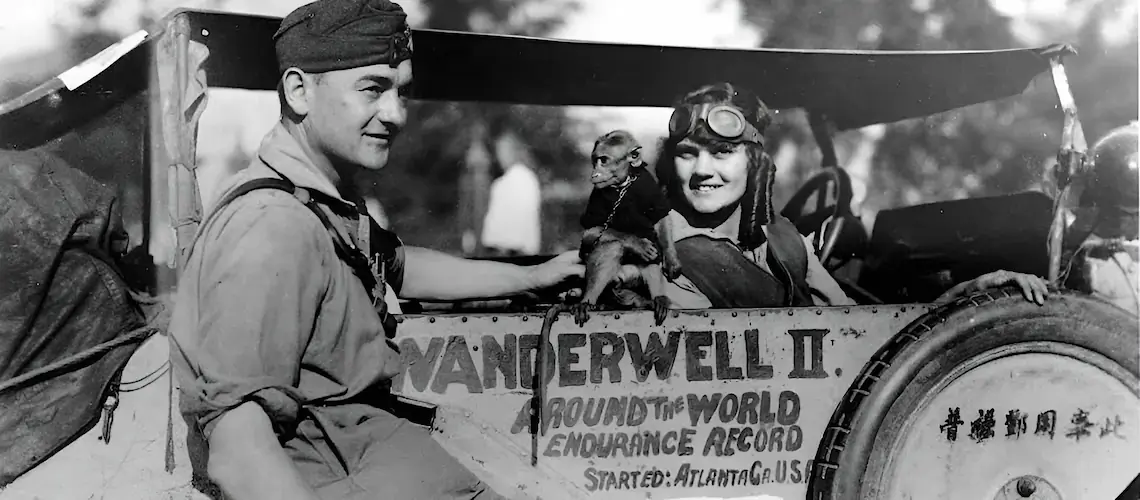 Filmed 80 countries from a Ford Model-T